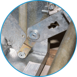 Fire Damper Knee Lock